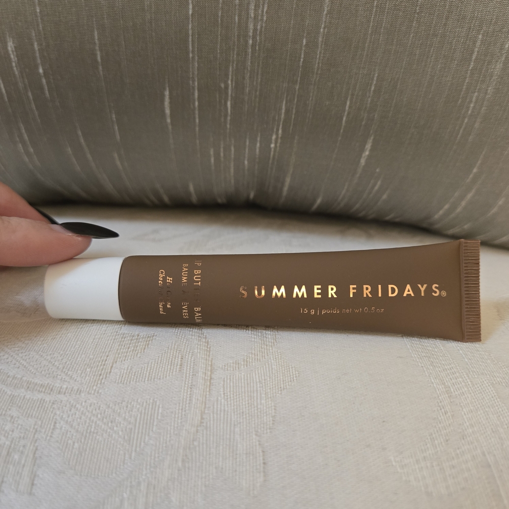 Summer Fridays: Full Size Lip Butter Balm, Limited Edition, Hot Cocoa Scent - Picture 5 of 8